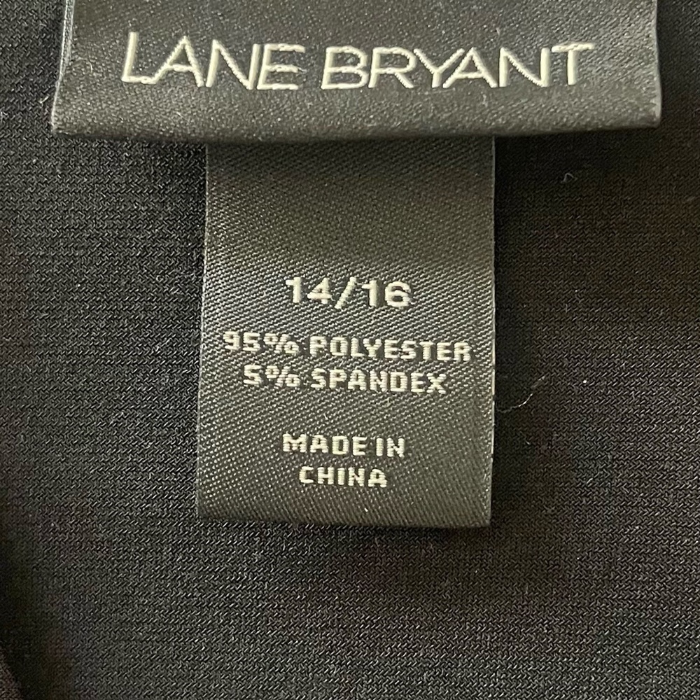 ❤️2/$15 or 3/$21❤️Lane Bryant Black Dress, Size 14/16 - Picture 6 of 7